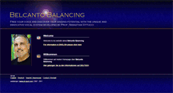 Desktop Screenshot of belcanto-balancing.com